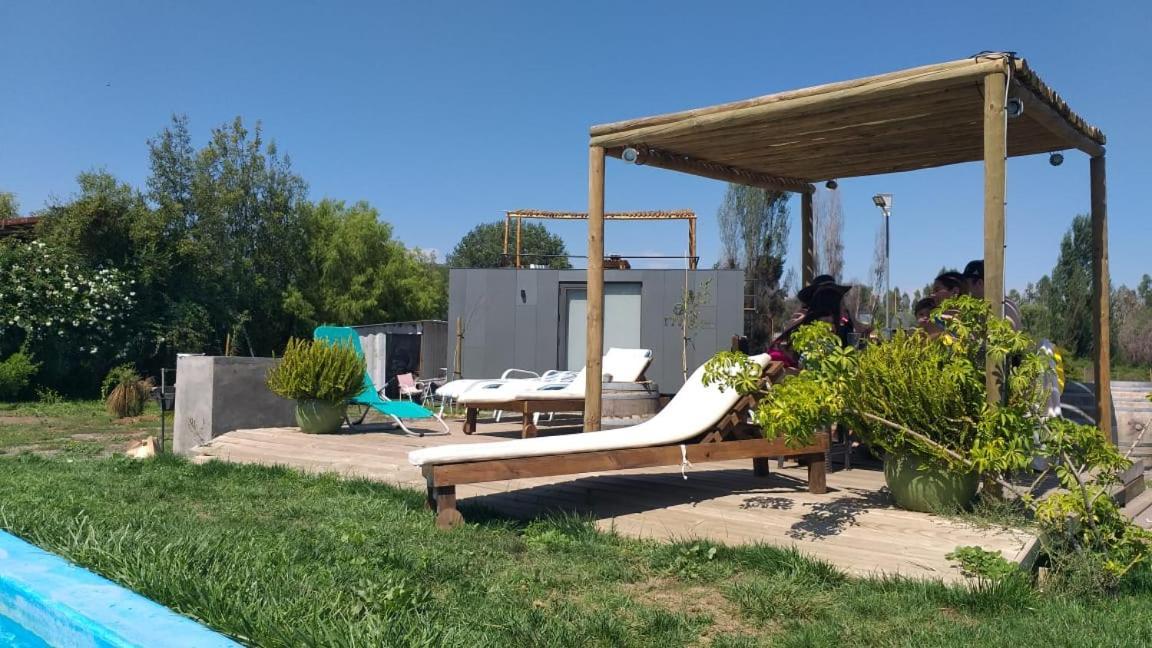 Tiny Colchagua Cabanas Y Padel Apartment Santa Cruz Exterior foto